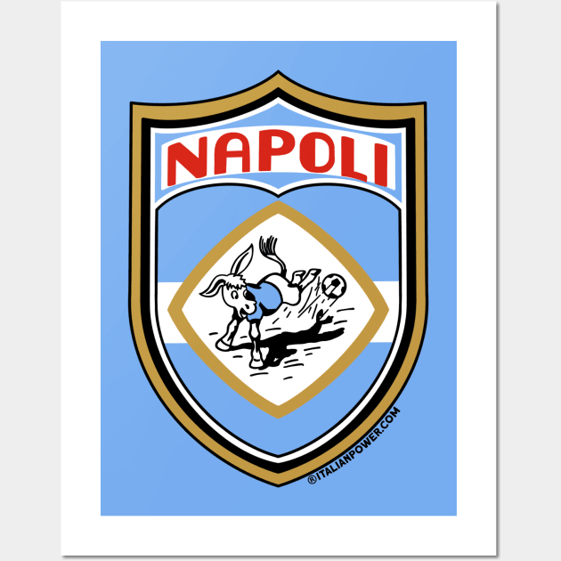 RETRO REVIVAL -  Napoli "i ciucci" Wall Art by ItalianPowerStore